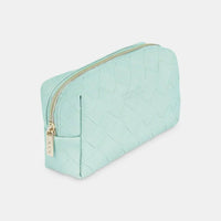 Small Beauty Bag - Woven Teal - House Journey