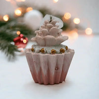 Small Cupcake Christmas Tree Hanging Decoration - House Journey