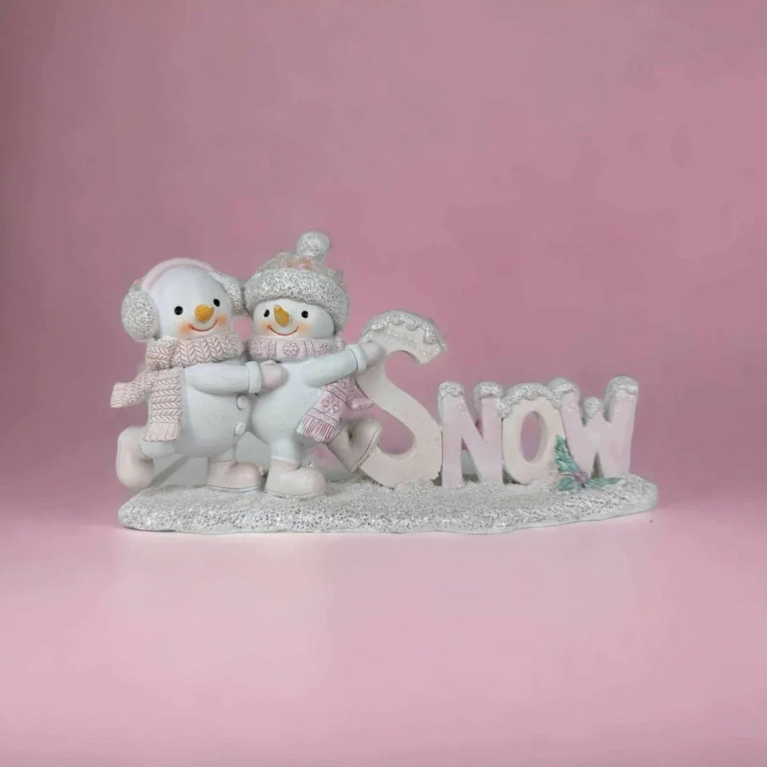 Snowman Snow Sign - Exquisite Homewares 