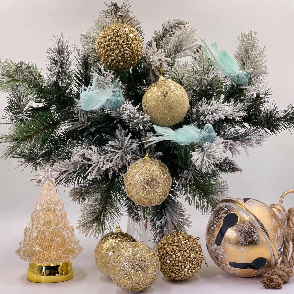 Spinky Clip-on Bird Mint Green (Set of 6) - Exquisite Homewares 