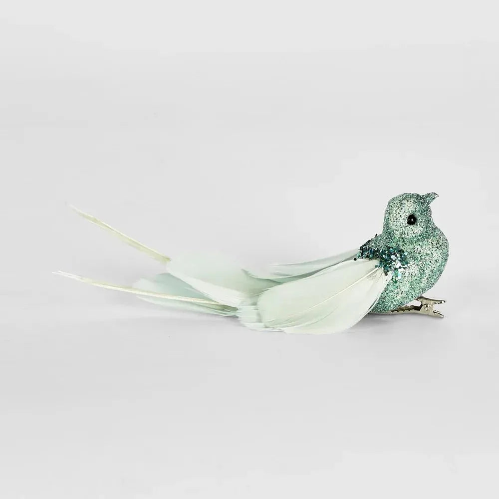 Spinky Clip-on Bird Mint Green (Set of 6) - Exquisite Homewares 