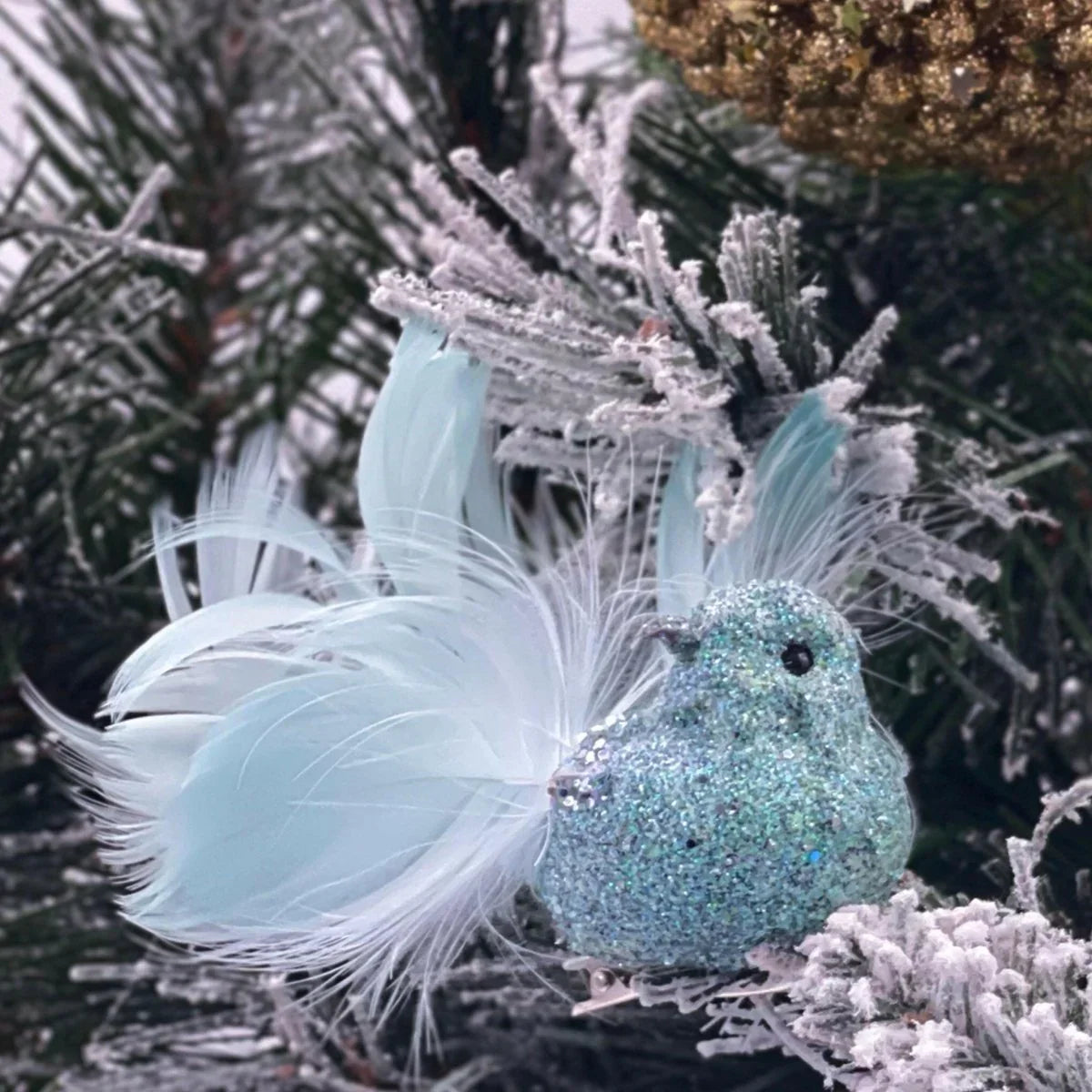 Spinky Clip-on Bird Mint Green (Set of 6) - Exquisite Homewares 