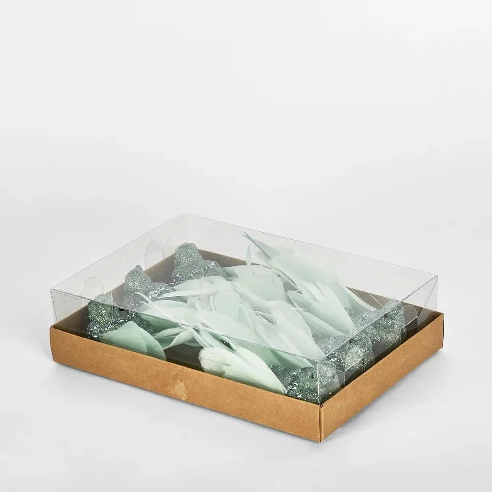 Spinky Clip-on Bird Mint Green (Set of 6) - Exquisite Homewares 