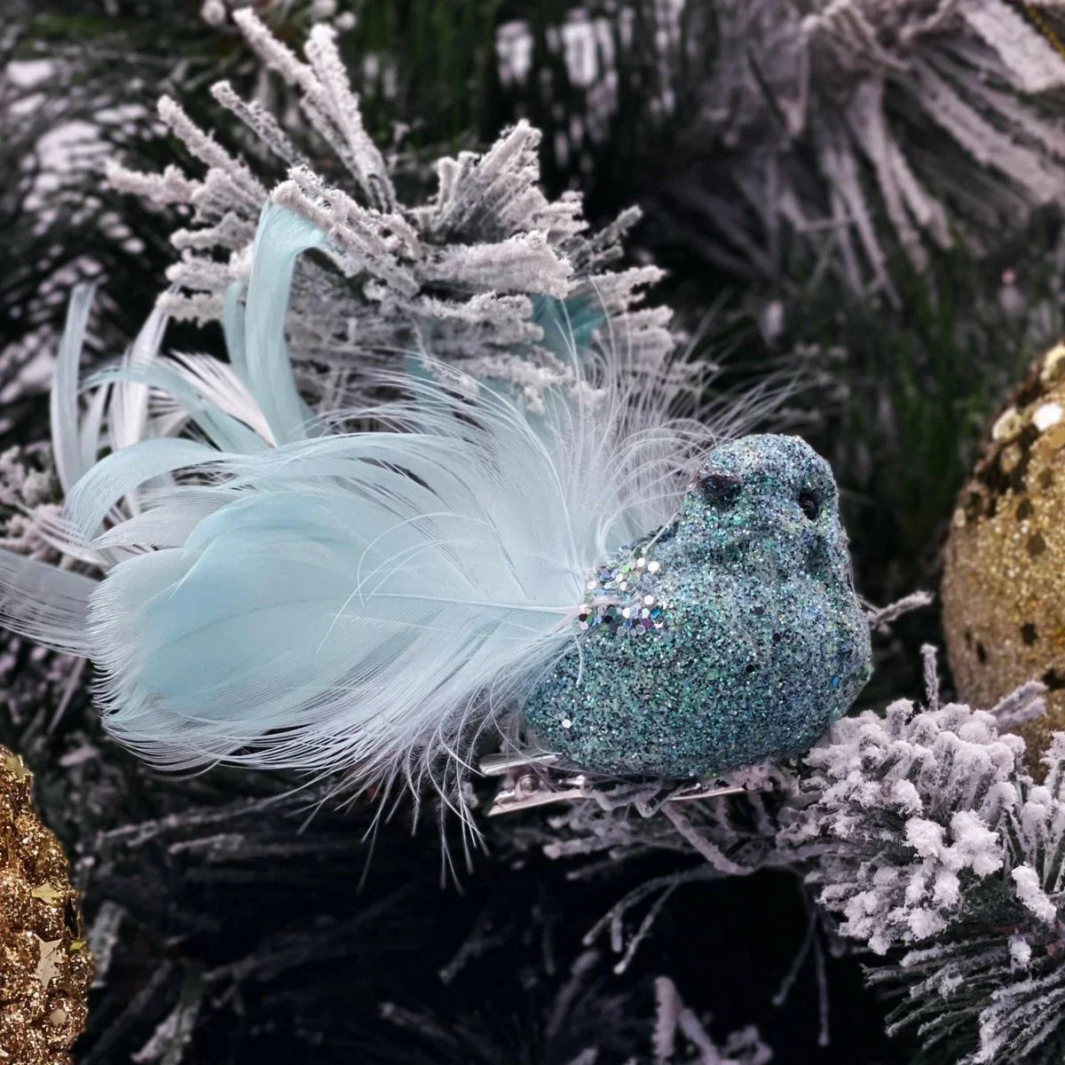 Spinky Clip-on Bird Mint Green (Set of 6) - Exquisite Homewares 