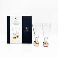 Stemless Champagne Glasses - Exquisite Homewares 
