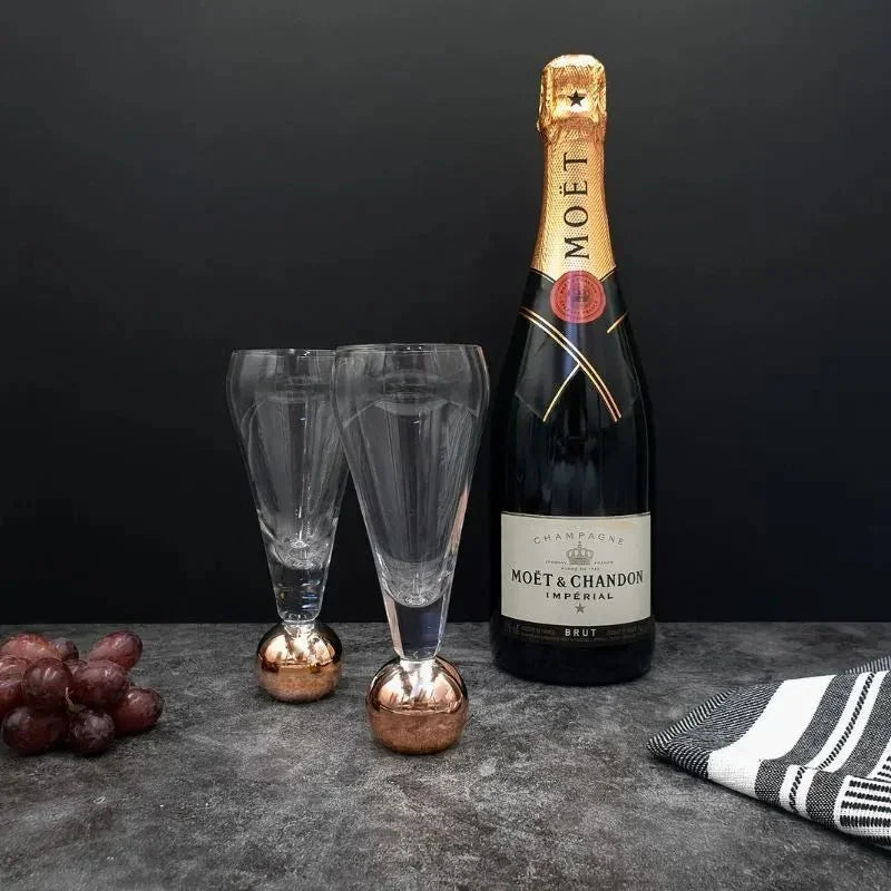 Stemless Champagne Glasses - Exquisite Homewares 