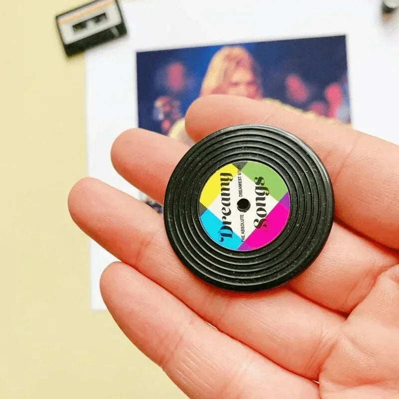 Vinyl Records Magnets (Set of 4) - House Journey