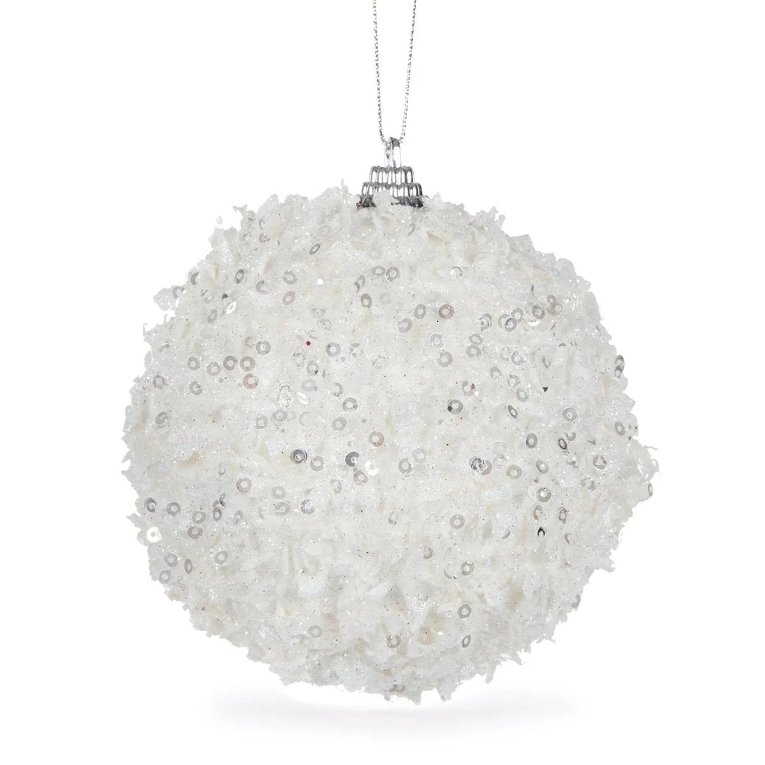 White Sprinkles Bauble - Exquisite Homewares 