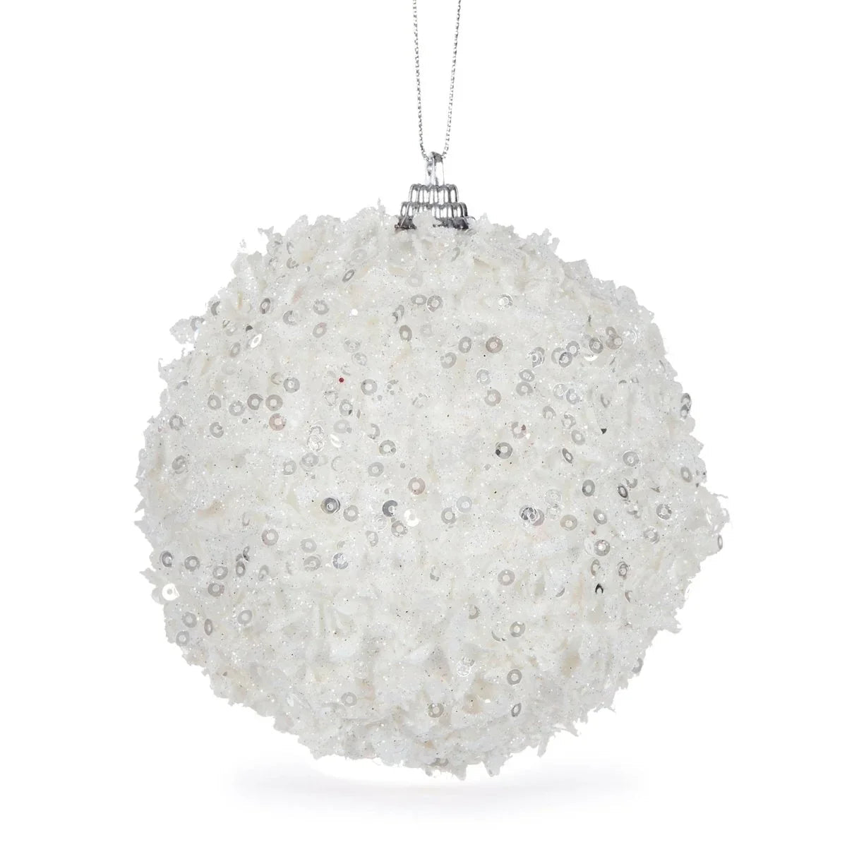 White Sprinkles Bauble - Exquisite Homewares 