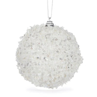 White Sprinkles Bauble - Exquisite Homewares 