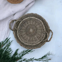 Woven Willow Tray - House Journey