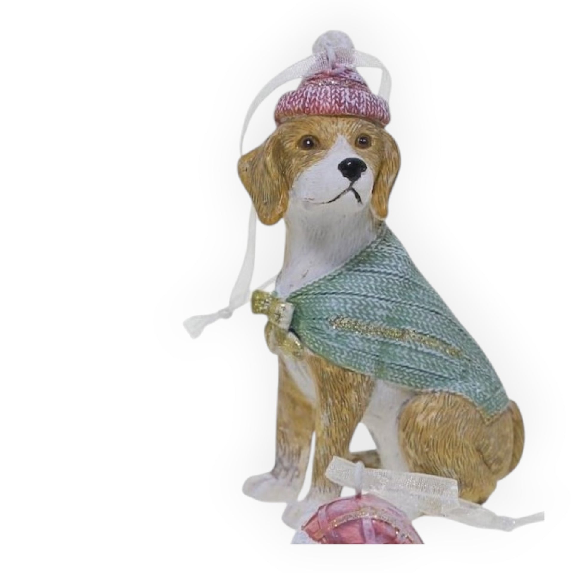 Pastel Christmas Dogs 10cm - Assorted