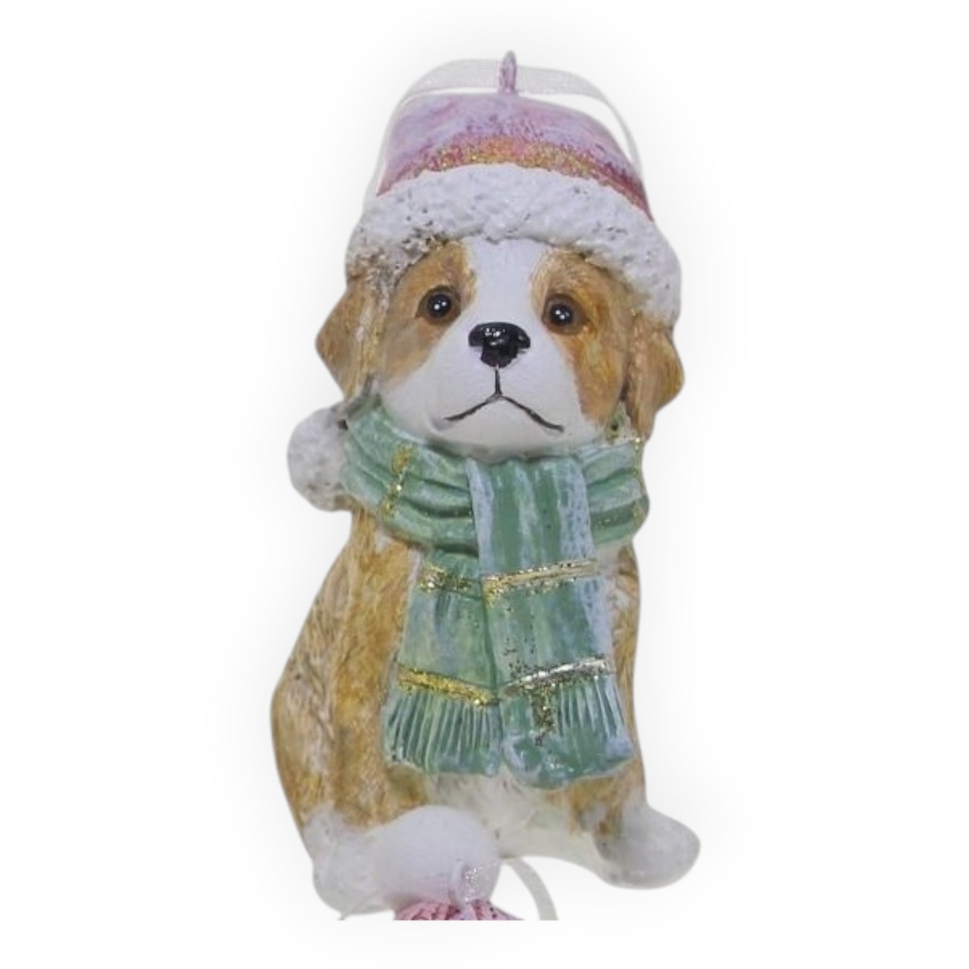 Pastel Christmas Dogs 10cm - Assorted