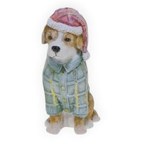 Pastel Christmas Dogs 10cm - Assorted