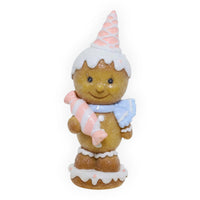 Gingerbread Standing Decoration Candy Cane or Lollipop or Lolly - 16.5cm