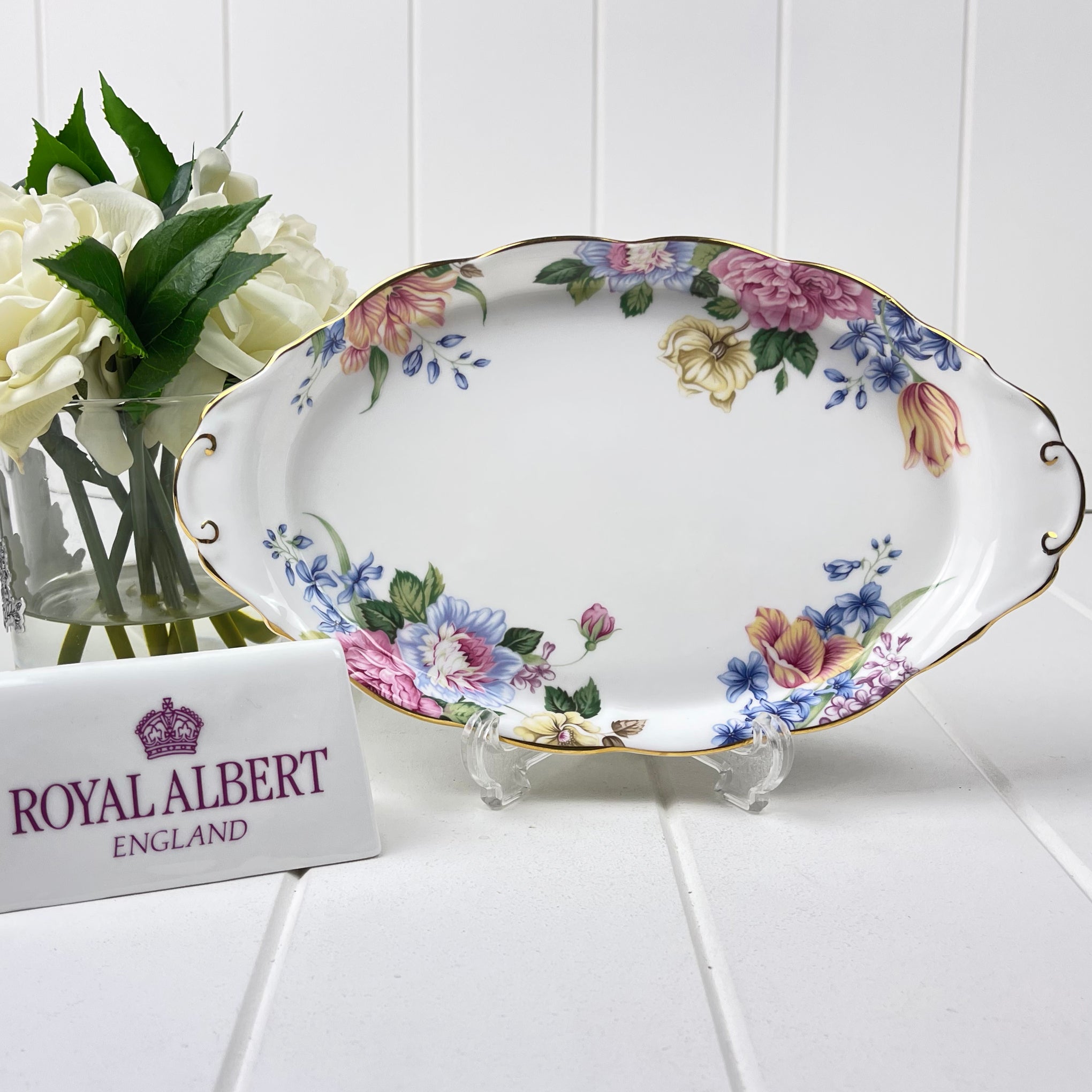 Royal Albert Beatrice Regal Biscuit Tray