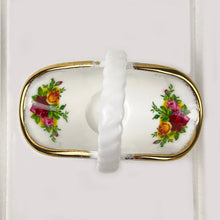 Load image into Gallery viewer, Royal Albert Vintage Old Country Roses Miniature Rose Basket 1st Quality
