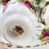 Royal Albert Vintage Old Country Roses Duo
