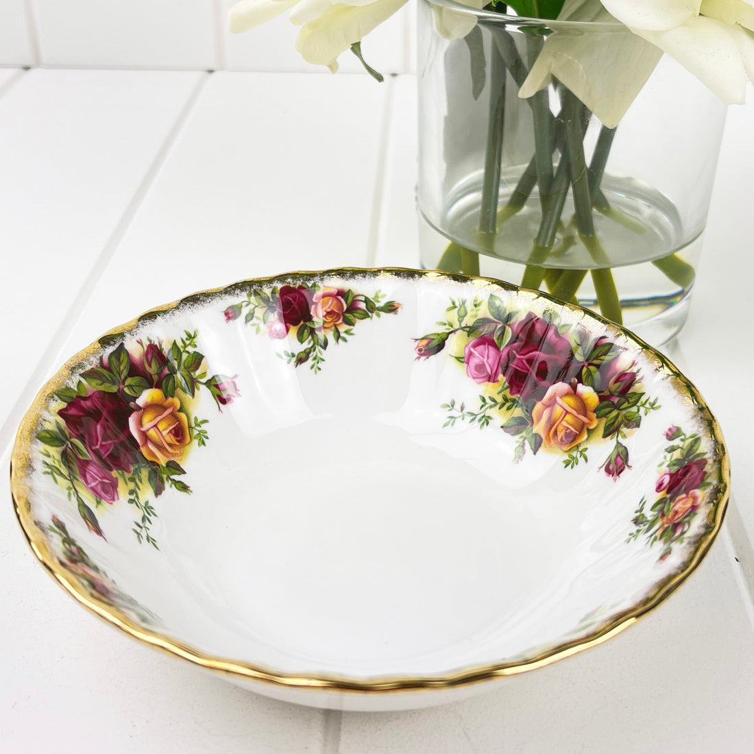 Royal Albert Old Country Roses Soup or Cereal Bowl