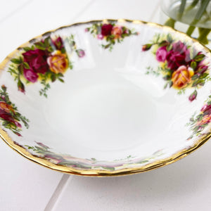 Royal Albert Old Country Roses Soup or Cereal Bowl