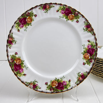 Royal Albert Vintage 2nd Edition Old Country Roses Dinner Plate