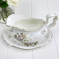 Royal Albert Vintage Haworth Gravy Boat and Underplate
