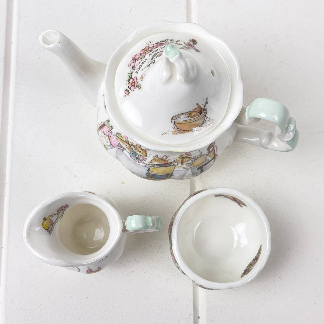 Royal Doulton Brambly Hedge Miniature Tea Service