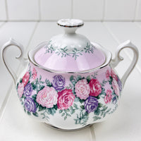 Royal Albert Rose Garland Covered Sugar Bowl