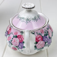 Royal Albert Rose Garland Covered Sugar Bowl