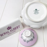 Royal Albert Rose Garland Covered Sugar Bowl