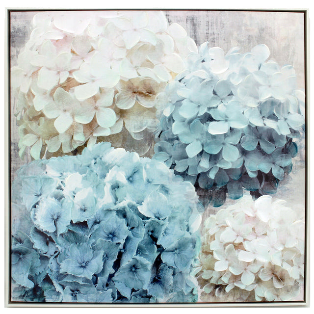 Ethereal Hydrangea Blooms Canvas Print