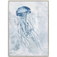 Load image into Gallery viewer, Enchanted Jellyfish Framed Canvas Print
