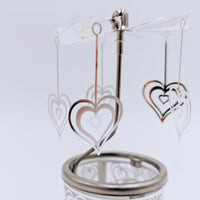 Candle Jar & Carousel - Love Heart