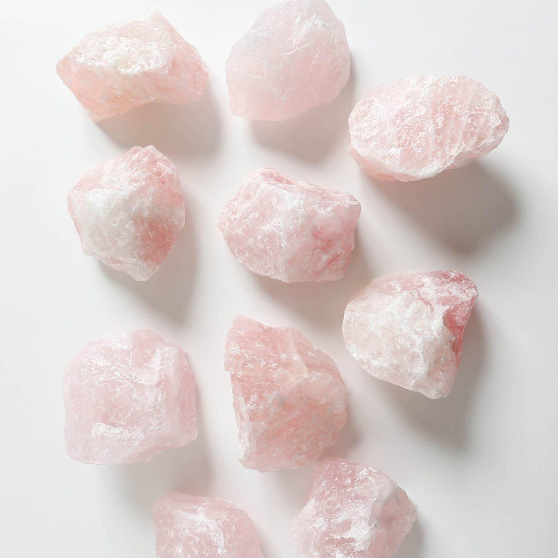 House Journey Crystals Rose Quartz Stone