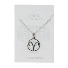 Load image into Gallery viewer, Annabel Trends Aries Zodiac Pendant
