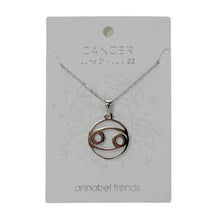 Load image into Gallery viewer, Annabel Trends Cancer Zodiac Pendant
