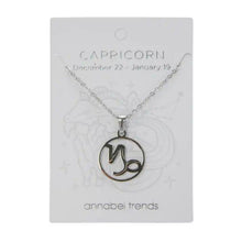 Load image into Gallery viewer, Annabel Trends Capricorn Zodiac Pendant
