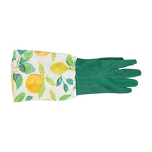 Load image into Gallery viewer, Annabel Trends Linen Gardeners Gloves - Citrus
