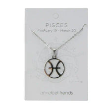 Load image into Gallery viewer, Annabel Trends Pisces Zodiac Pendant
