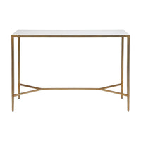 Cafe Lighting & Living Chloe Console Table - Large Gold