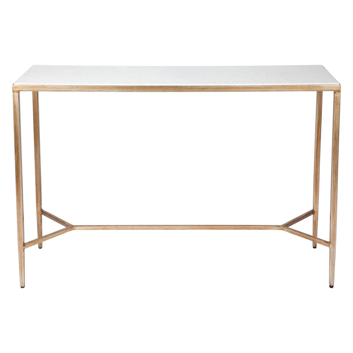 Cafe Lighting & Living Chloe Console Table - Small Gold