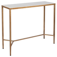 Cafe Lighting & Living Chloe Console Table - Small Gold
