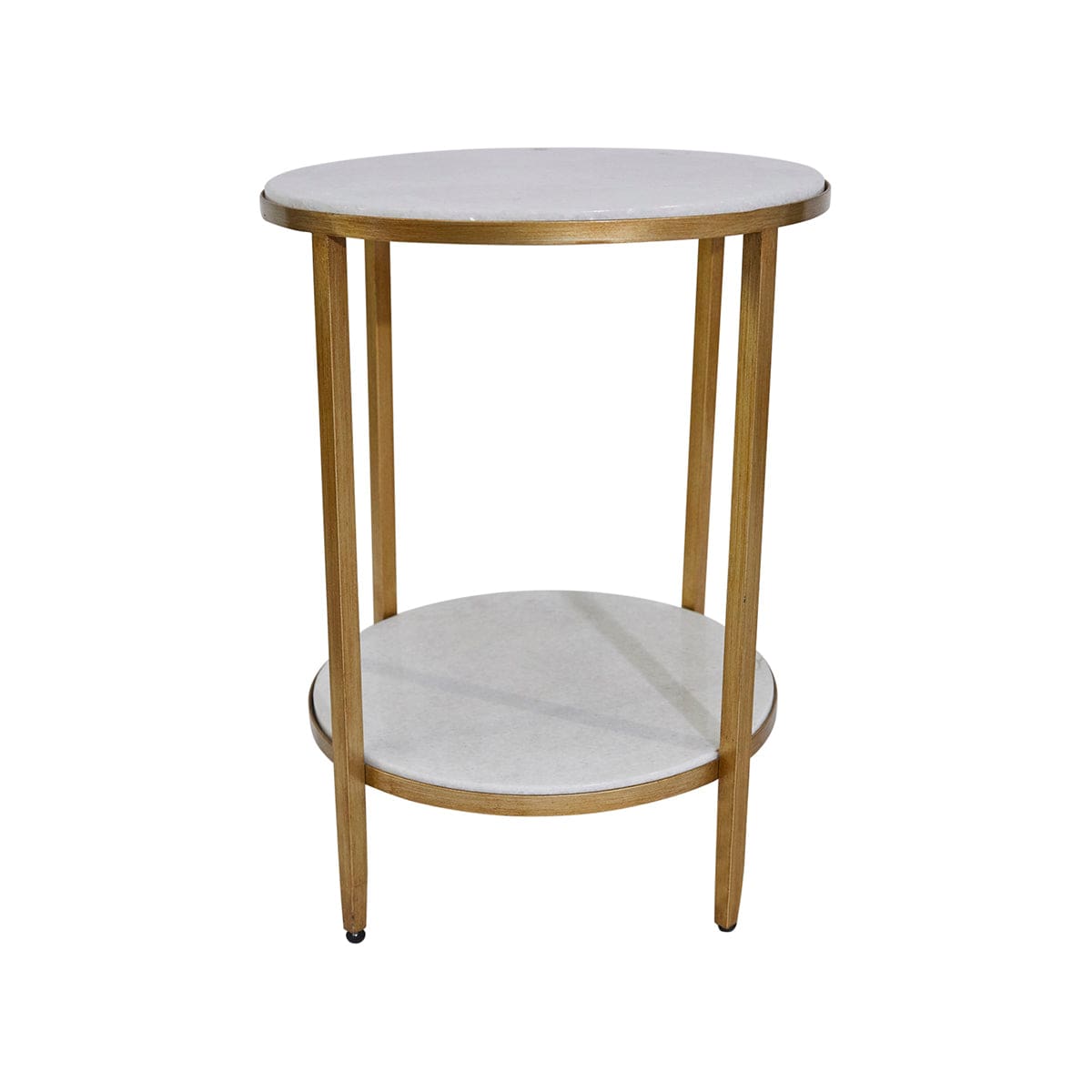 Cafe Lighting & Living Chloe Side Table - Antique Gold