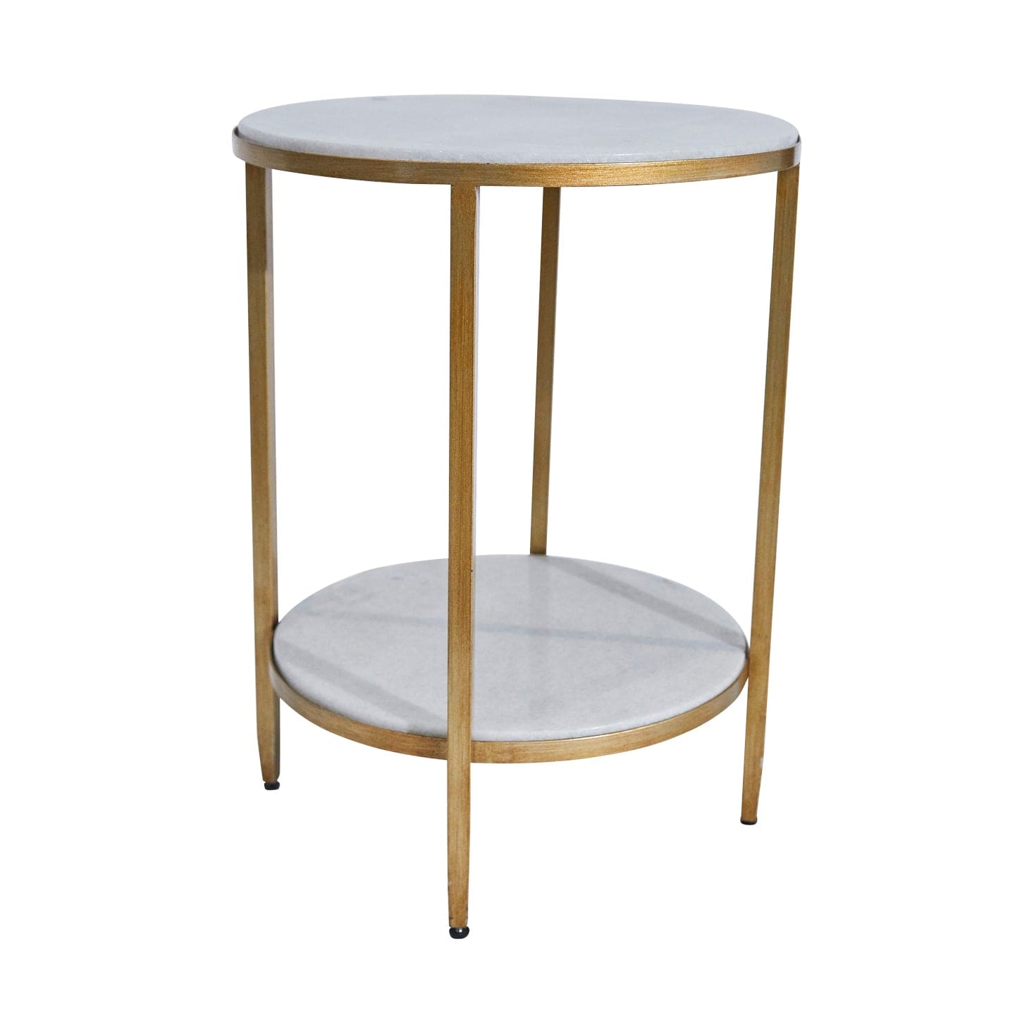 Cafe Lighting & Living Chloe Side Table - Antique Gold