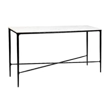 Load image into Gallery viewer, Cafe Lighting &amp; Living Heston Marble Console Table - Medium Black
