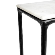 Load image into Gallery viewer, Cafe Lighting &amp; Living Heston Marble Console Table - Small Black
