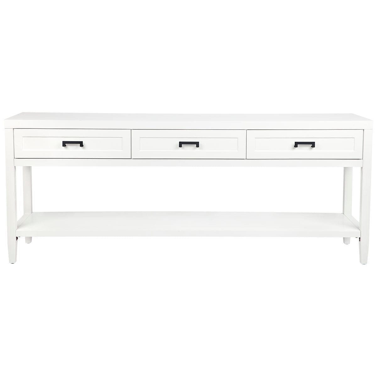 Cafe Lighting & Living Soloman Console Table - Large White