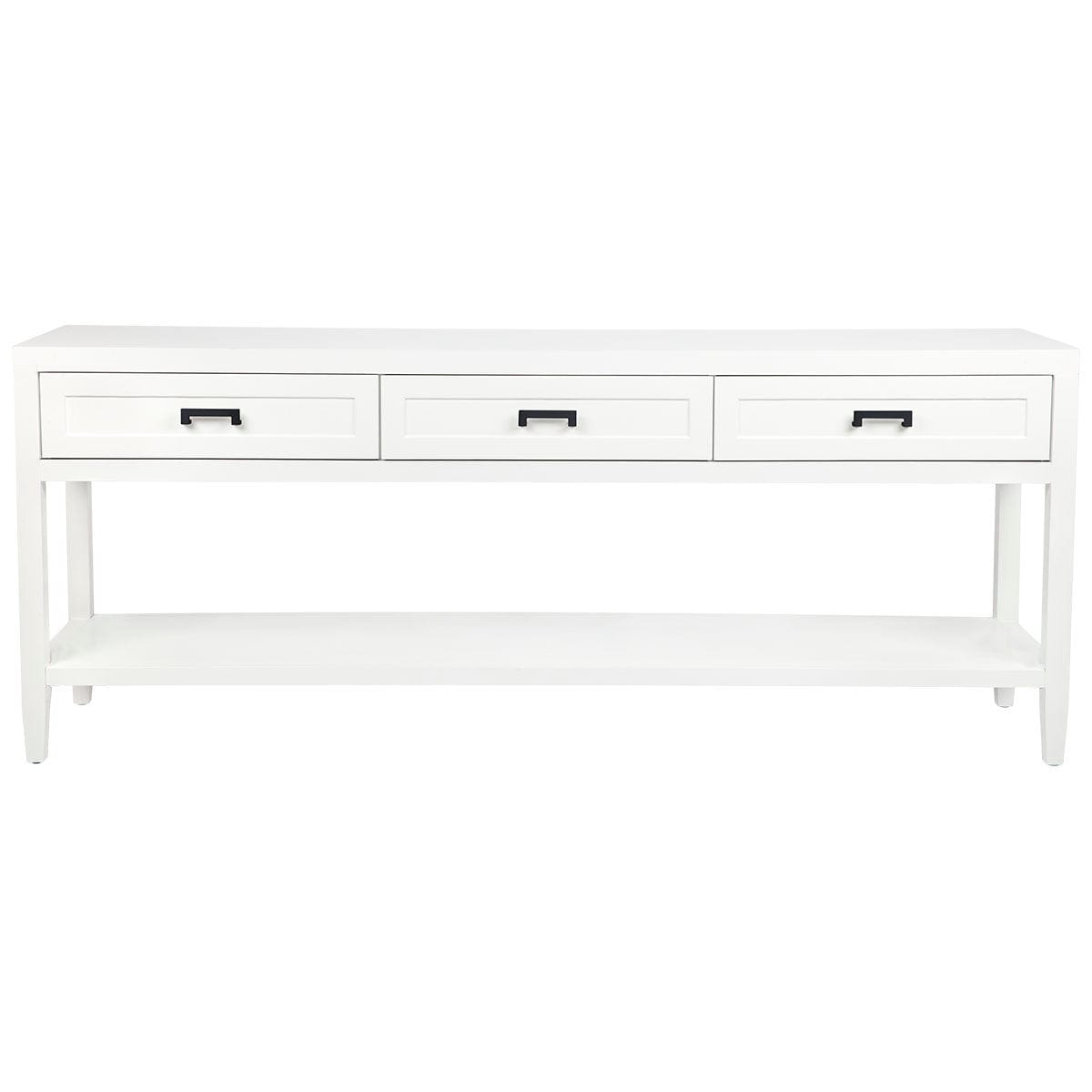 Cafe Lighting & Living Soloman Console Table - Large White
