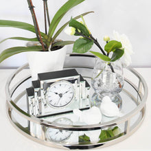 Load image into Gallery viewer, Christinia Clock Paris Mirror Mantel Clock
