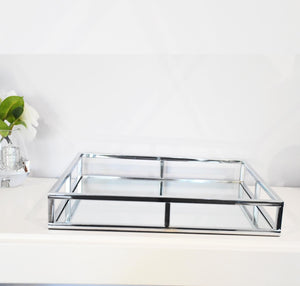 Christinia Tray Chelsea Mirrored Tray